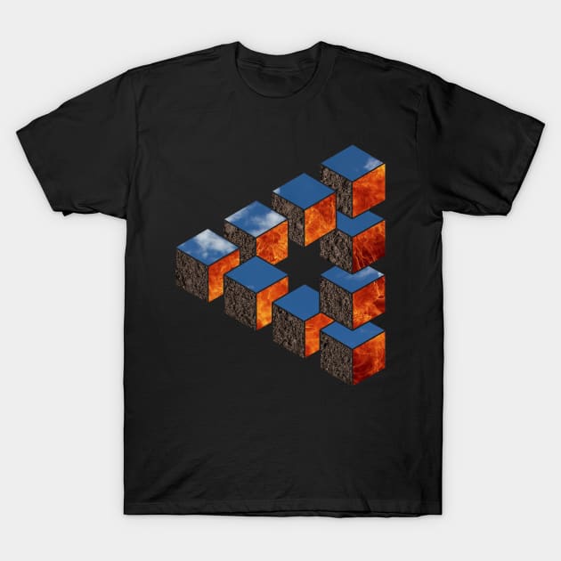 Earth, Wind and Fire T-Shirt by kylewillis